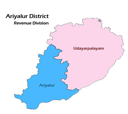 Ariyalur  Revenue Divisions