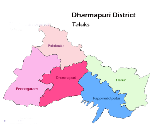 Dharmapuri_District_Taluks