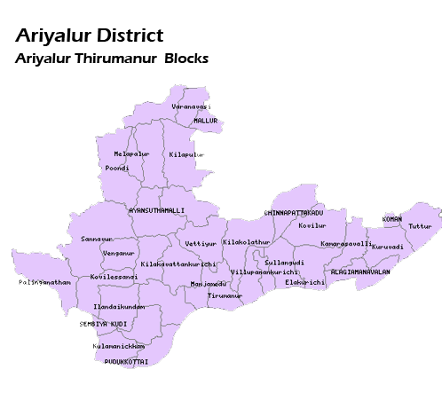 Ariyalur-Thirumanur-Blocks