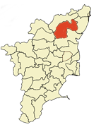Thiruvannamalai-district-map