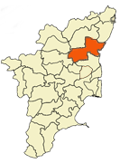 Vellore-district-map
